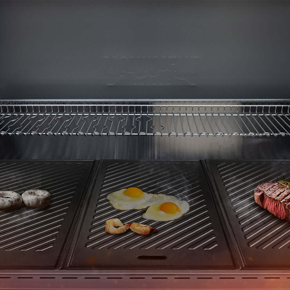 Cast Iron Plate x 3 – Turn Your Grill into a Griddle