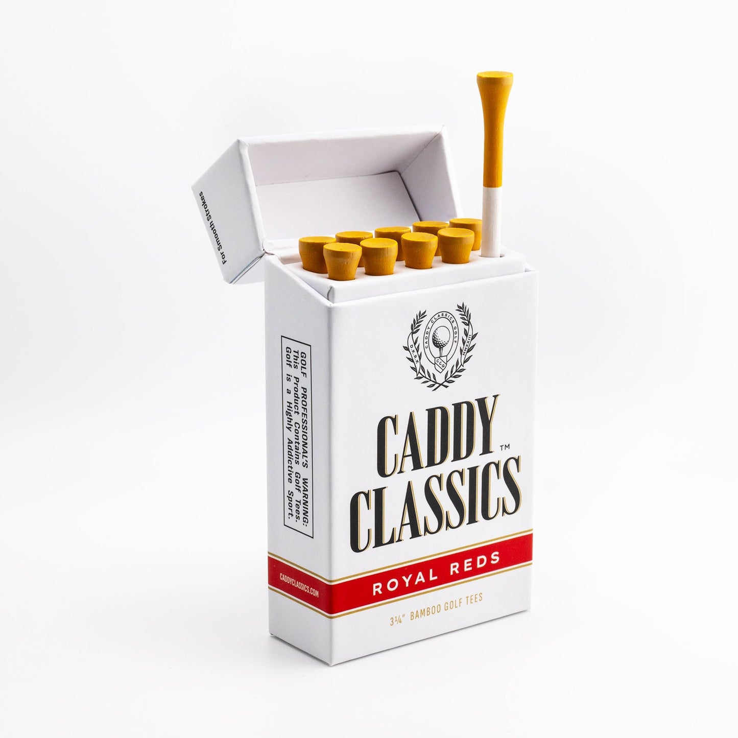 Royal Reds | Reusable Golf Tee Holder