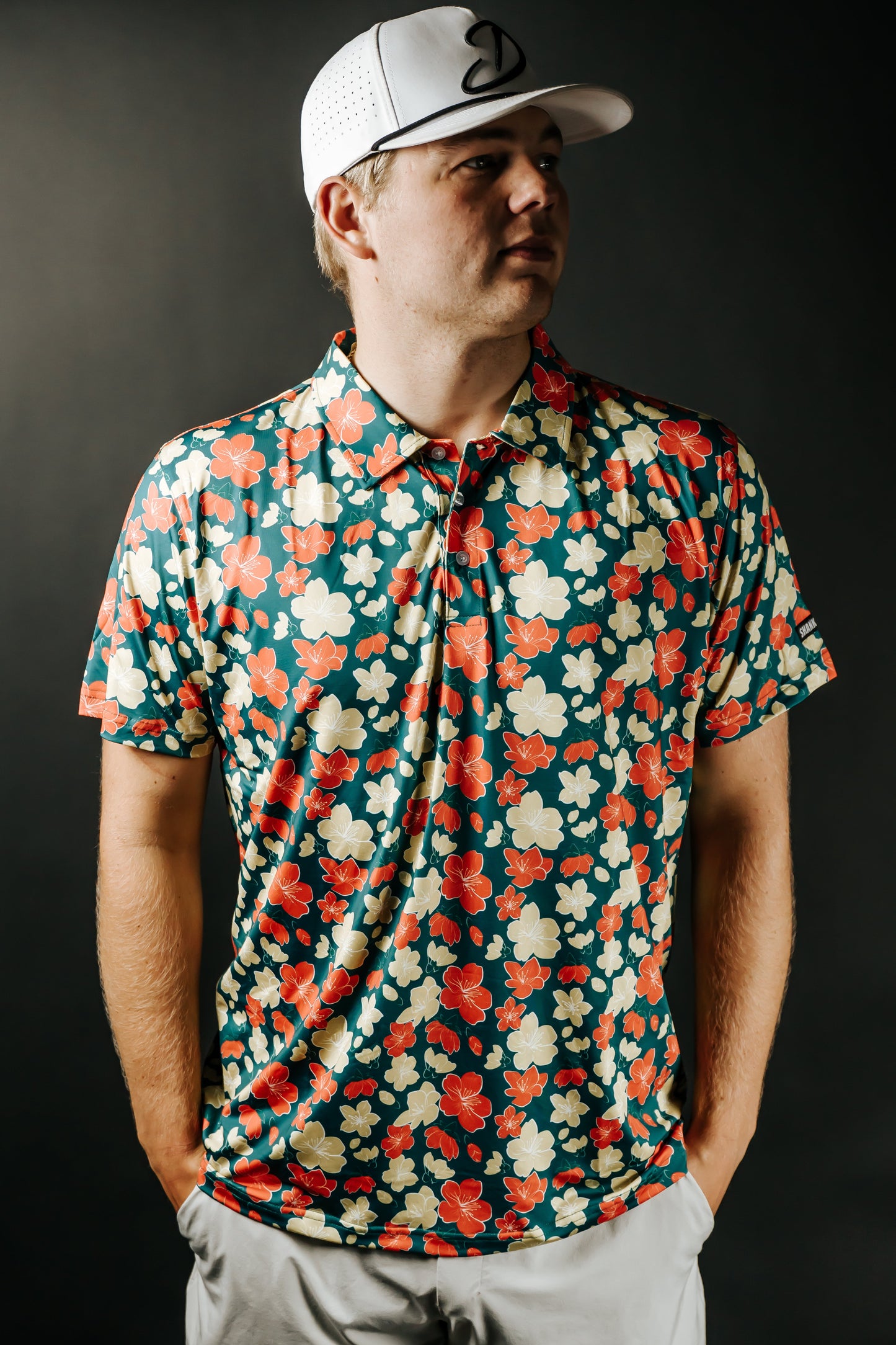Azalea Green Polo