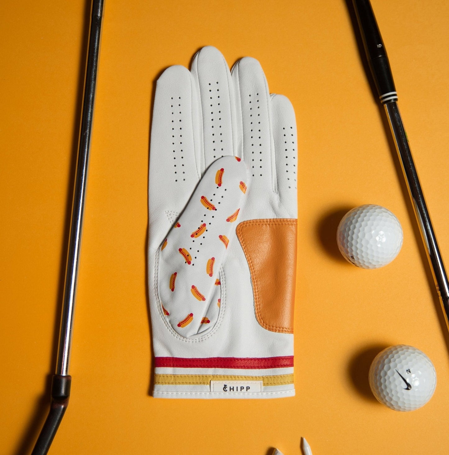 "Hot Dog" Golf Glove