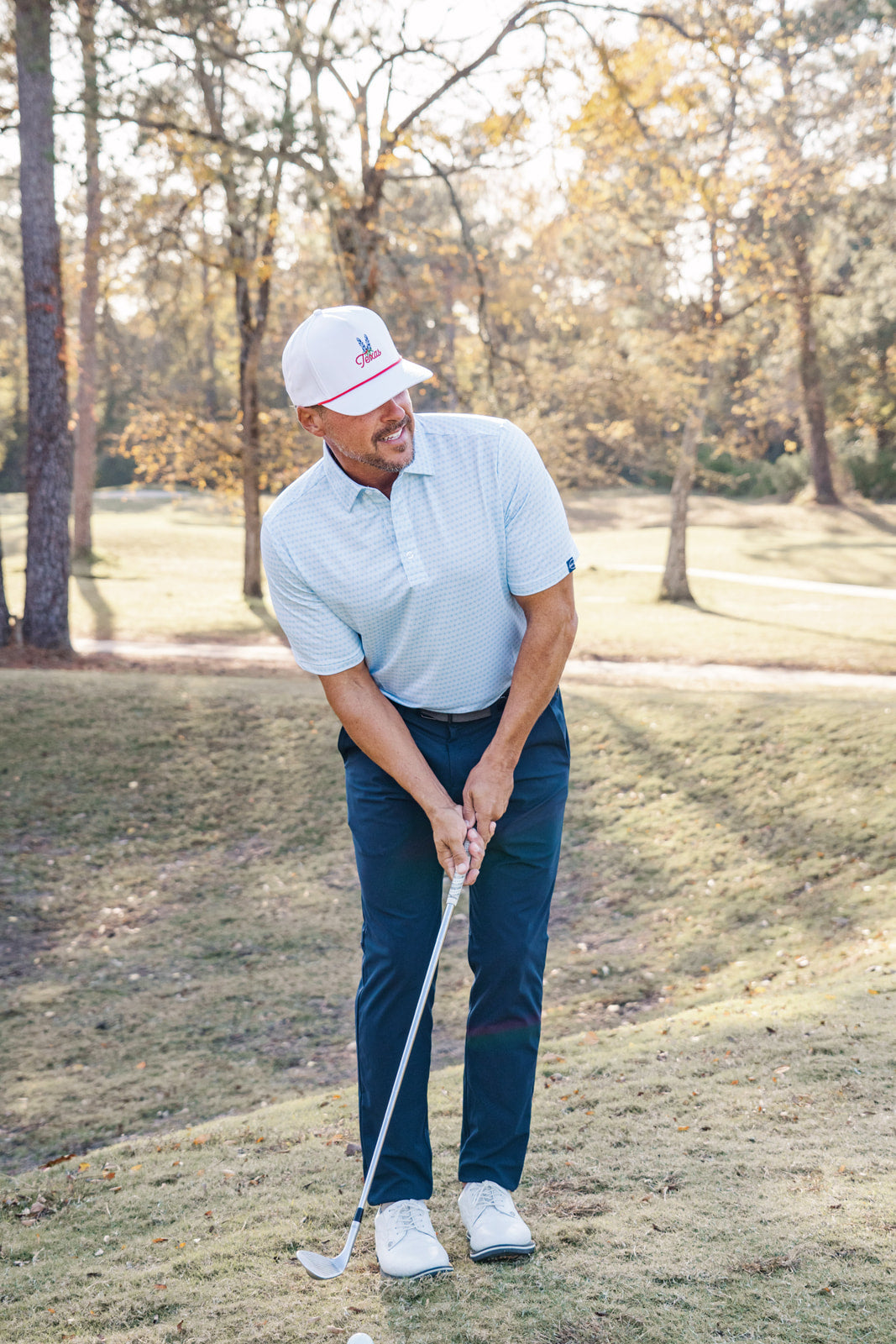Jack Golf "Diamond Derrick" Light Blue