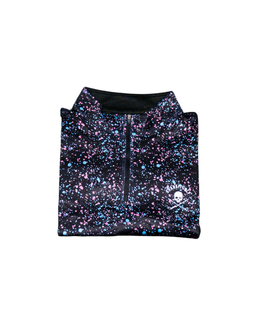 Paint Splatter Quarter Zip