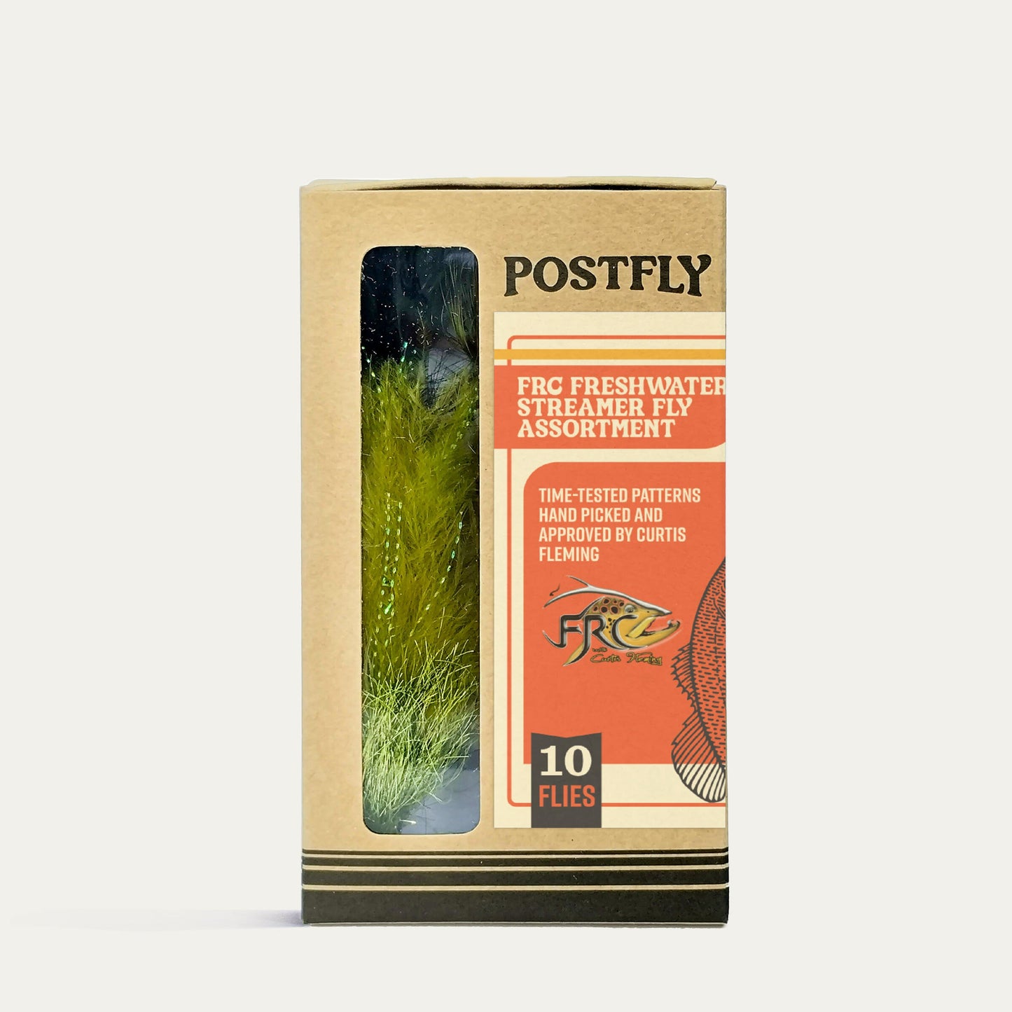 Fly Rod Chronicles Freshwater Streamer Fly Assortment - 10pk